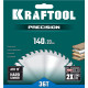 KRAFTOOL Precision, 140 х 20 мм, 36Т, пильный диск по дереву (36952-140-20) купить  в Сочи