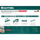 KRAFTOOL Alligator-24, 24 TPI, 300 мм, биметаллическое гибкое полотно по металлу (15942-24) купить в Сочи