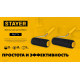 STAYER PUTTY 80 мм, 240 мм, 8 мм ручка, валик для шпатлевки, PROFESSIONAL (03642-24) купить  в Сочи