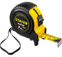 STAYER 7.5 м х 25 мм, рулетка (34025-07)