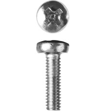 ЗУБР DIN 7985, кл. пр. 4.8, M4 х 12 мм, цинк, 5 кг, винт с полусферической головкой (303150-04-012)