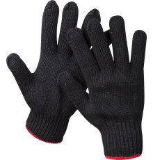 ЗУБР СТАНДАРТ, L-XL, трикотажные перчатки, утеплённые, 7 класс (11461-XL)