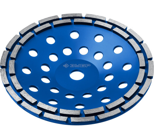 ЗУБР d 230 мм, двухрядная алмазная шлифовальная чашка, Профессионал (33372-230) купить  в Сочи