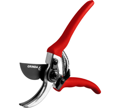 GRINDA G-11, 210 мм, лезвия из углеродистой стали, закалены, тефлоновое покрытие, алюминиевые рукоятки, плоскостной секатор (8-423001) купить в Сочи GRINDA G-11, 210 мм, лезвия из углеродистой стали, закалены, тефлоновое покрытие, алюминиевые рукоятки, плоскостной секатор (8-423001) купить в Сочи