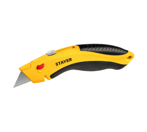 STAYER Hercules-A24, универсальный металлический нож с трапециевидным лезвием, Professional (0947) купить в Сочи STAYER Hercules-A24, универсальный металлический нож с трапециевидным лезвием, Professional (0947) купить в Сочи