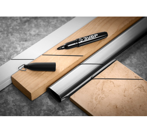 ЗУБР Мини черный, 1-3 мм, 80 шт, перманентный маркер (06331-2) купить  в Сочи