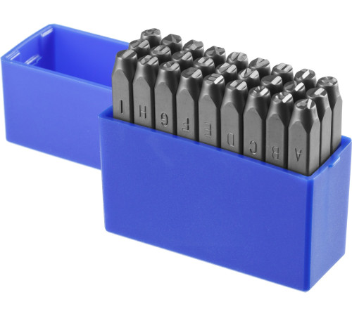 ЗУБР 5 мм, латиница, штамповочные буквенные клейма, Профессионал (21505-05) купить  в Сочи