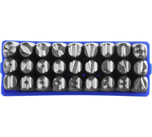 ЗУБР 5 мм, латиница, штамповочные буквенные клейма, Профессионал (21505-05) купить  в Сочи