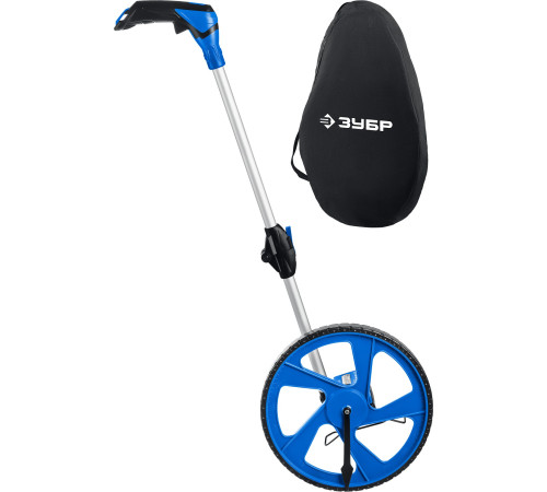 ЗУБР 0.1 - 9999 м, измерительное колесо, (курвиметр) со складной алюминиевой рукояткой, Профессионал (34880) купить  в Сочи