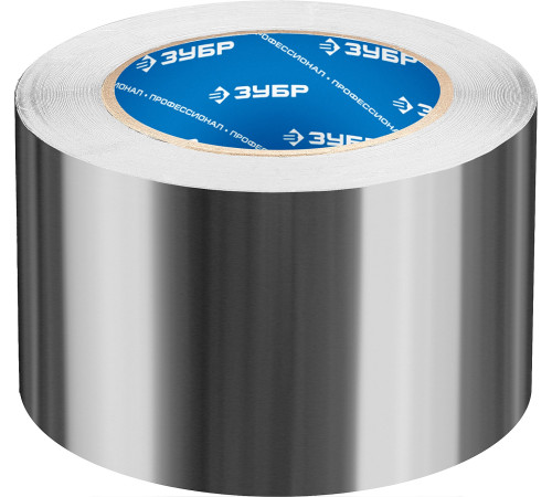 ЗУБР 75 мм, 50 м, 60 гр/м2, самоклеящаяся алюминиевая лента, Профессионал (12262-75-50) купить  в Сочи