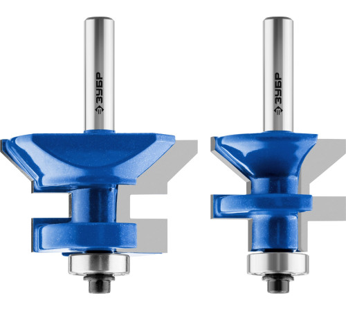 ЗУБР 50 x 30 мм, хвостовик 8 мм, набор фрез для вагонки, Профессионал (28770-50-H2) купить  в Сочи