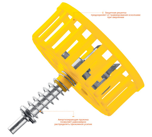 STAYER 20 - 90 мм, с защитной решеткой, по кафелю и керамике ″Балеринка″, регулируемое сверло (33342) купить  в Сочи