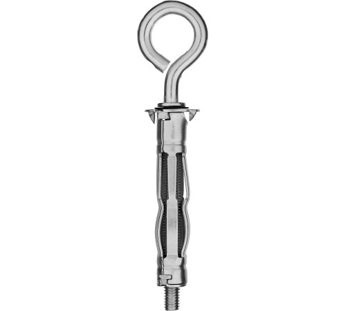 ЗУБР МОЛЛИ, М4 х 32 х 8 мм, 100 шт, анкер с кольцом для пустотелых конструкций (302532-04-032) купить  в Сочи