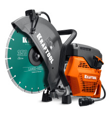 KRAFTOOL 3700 Вт, 350 мм, диск в комплекте, бензорез по бетону (бетонорез) (K770-14 H)