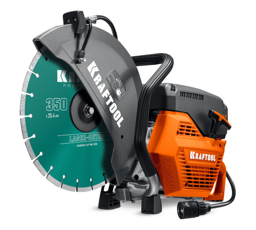 KRAFTOOL 3700 Вт, 350 мм, диск в комплекте, бензорез по бетону (бетонорез) (K770-14 H) купить  в Сочи
