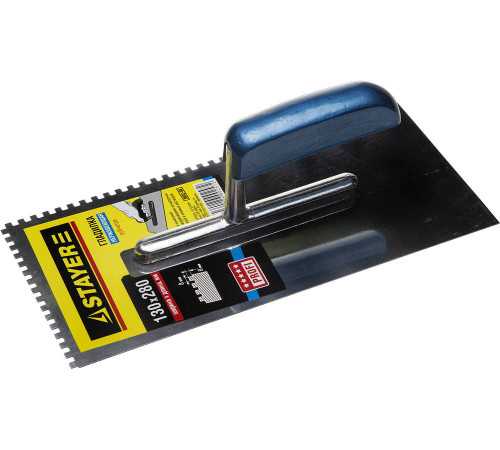 STAYER 130 х 280 мм, зуб 8 х 8 мм, штукатурная гладилка, Professional (0802-08) купить  в Сочи