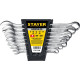 STAYER HERCULES, 8 шт, 8 - 19 мм, набор комбинированных гаечных ключей, Professional (27085-H8) купить в Сочи