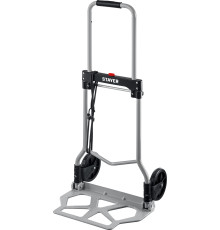 STAYER PROTruck, до 70кг, каркас и платформа из алюминия, платформа 39х28см, колеса d13 см, вес 3.0кг, складная хозяйственная тележка (38755-70)