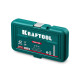 KRAFTOOL THS-42, 42 шт (HEX, TX, SPLINE) хвостовик 10 мм под квадрат 1/2″ набор специальных бит (26554) купить в Сочи