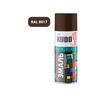 KUDO (КУДО) эмаль алкидная универсальная 1012 цвет Коричневый