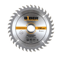 Диск пильный Biber 85242 150х20-16 z36, чистый рез