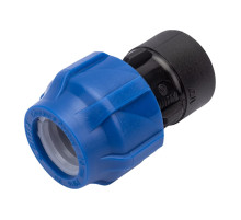 МУФТА ВН./РЕЗ. ПНД "VALFEX" (20Х1/2") 56169