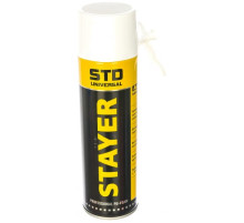 STAYER STD пена монтажная адаптерная, всесезонная, бытовая 500мл 41130