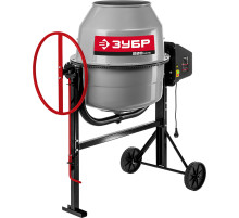 Бетономешалка ЗУБР БМЧ-220, 220 Л