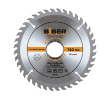 Диск пильный Biber 85246 165х30-20-16 z40, чистый рез