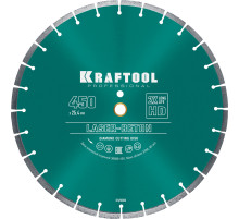 KRAFTOOL BETON 450 мм (25.4/20 мм, 12х3.8 мм), алмазный диск (36686-450)