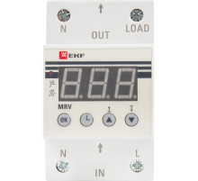 Реле напряжения и тока с дисплеем MRV 40А EKF
