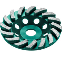 Kraftool Turbo Сегментная алмазная чашка d 125 мм, INDUSTRIAL