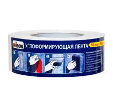 Лента углоформирующая 50ммх150м (бумажная) UNIBOB 