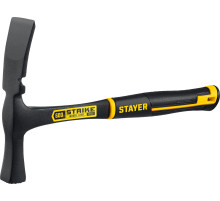 STAYER Strike, 600 г, цельнометаллический молоток каменщика, Professional (20165)