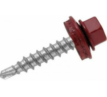 Саморез кровельный по дереву Daxmer 5,5х25 RAL 3005 (250шт)