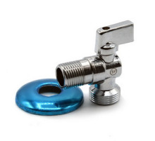 Кран шаровый угловой для подключения сантехники ThermoFix (1/2"х3/4) (15х20) 