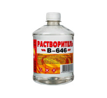 ВЕРШИНА Растворитель В-646 (0,5л) ПЭТ