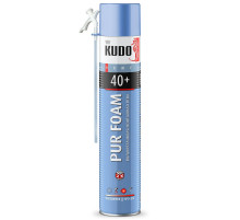 KUDO (КУДО) HOME 40+ пена полиуретановая монтажная бытовая (1л) всесезонная