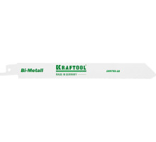 KRAFTOOL ″INDUSTRIE QUALITAT″ Полотно, S1122EF, для эл/ножовки, Bi-Metall, по металлу, шаг 1,4мм, 180мм