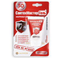 резьбовой герметик "сантехмастергель" (красный) (15 гр.) 50162