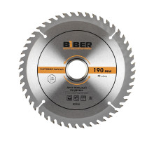 Диск пильный Biber 85250 190х30-20-16 z48, чистый рез