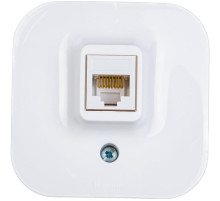 Розетка RJ45 (интернет) белый Quteo Legrand Легранд