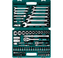 KRAFTOOL X-Drive 82, 82 предм., (1/2″+1/4″), универсальный набор инструмента (27887-H82)
