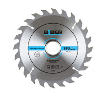 Диск пильный Biber 85249 190х30-20-16 z24, быстрый рез