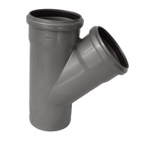 Тройник внутренний Sinikon d=110х110 мм 45°