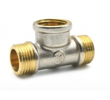 тройник "thermofix" (никель) (15 нвн) 