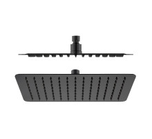 Верхний душ 3D квадратный RGW SP-82B (Черный, 500x500)
