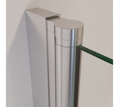 Душевая дверь RGW LE-008 (LE-003 + Z-09 + профиль A-14) (Прозрачное, 1400) купить  в Сочи