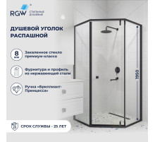 Душевой уголок RGW HO-088B (Прозрачное, 900x900)