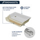 Душевой поддон трапеция RGW BT/CL-S (1000x1000) купить в Сочи